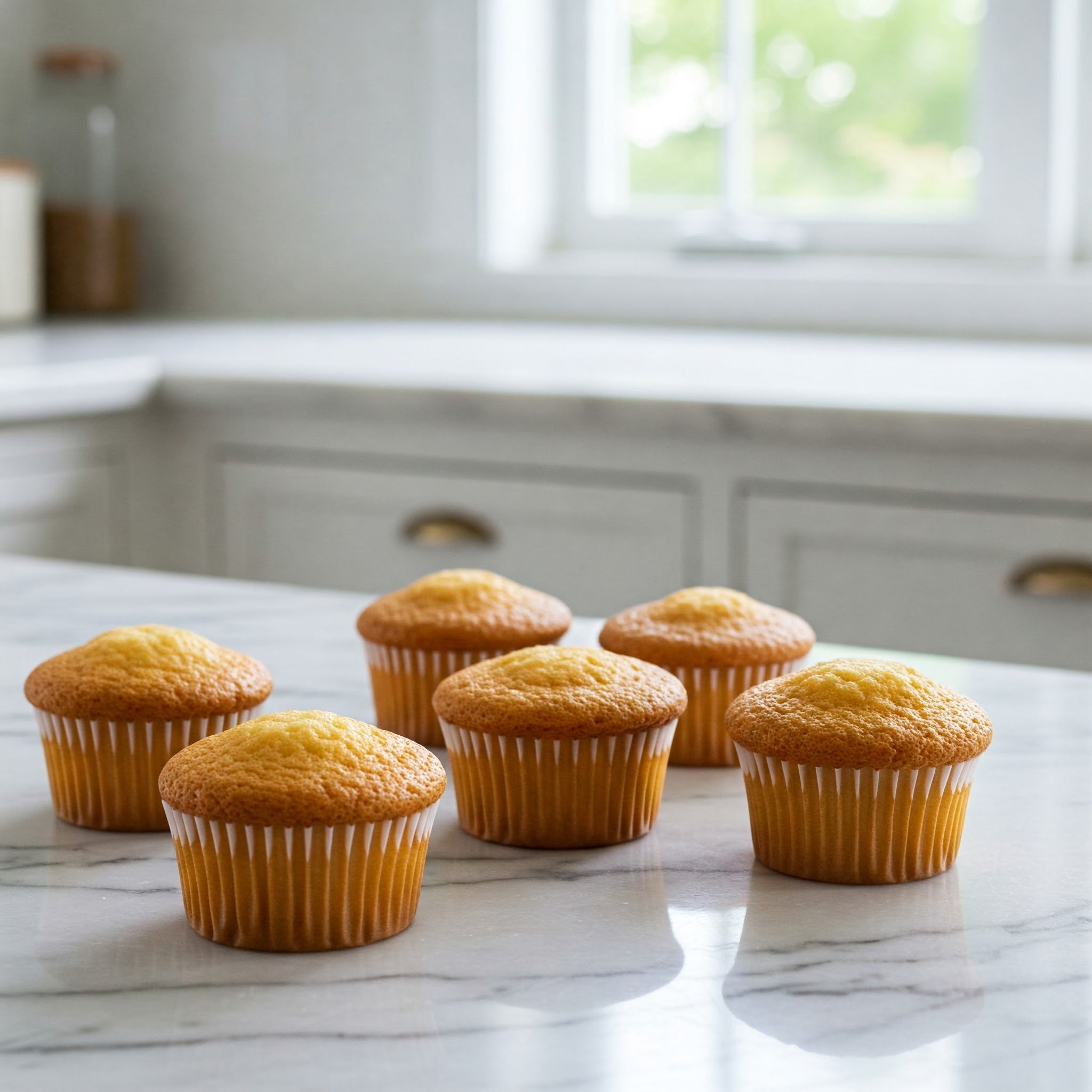 delicious fluffy cupcakes using powdered eggs and monk fruit sweetener