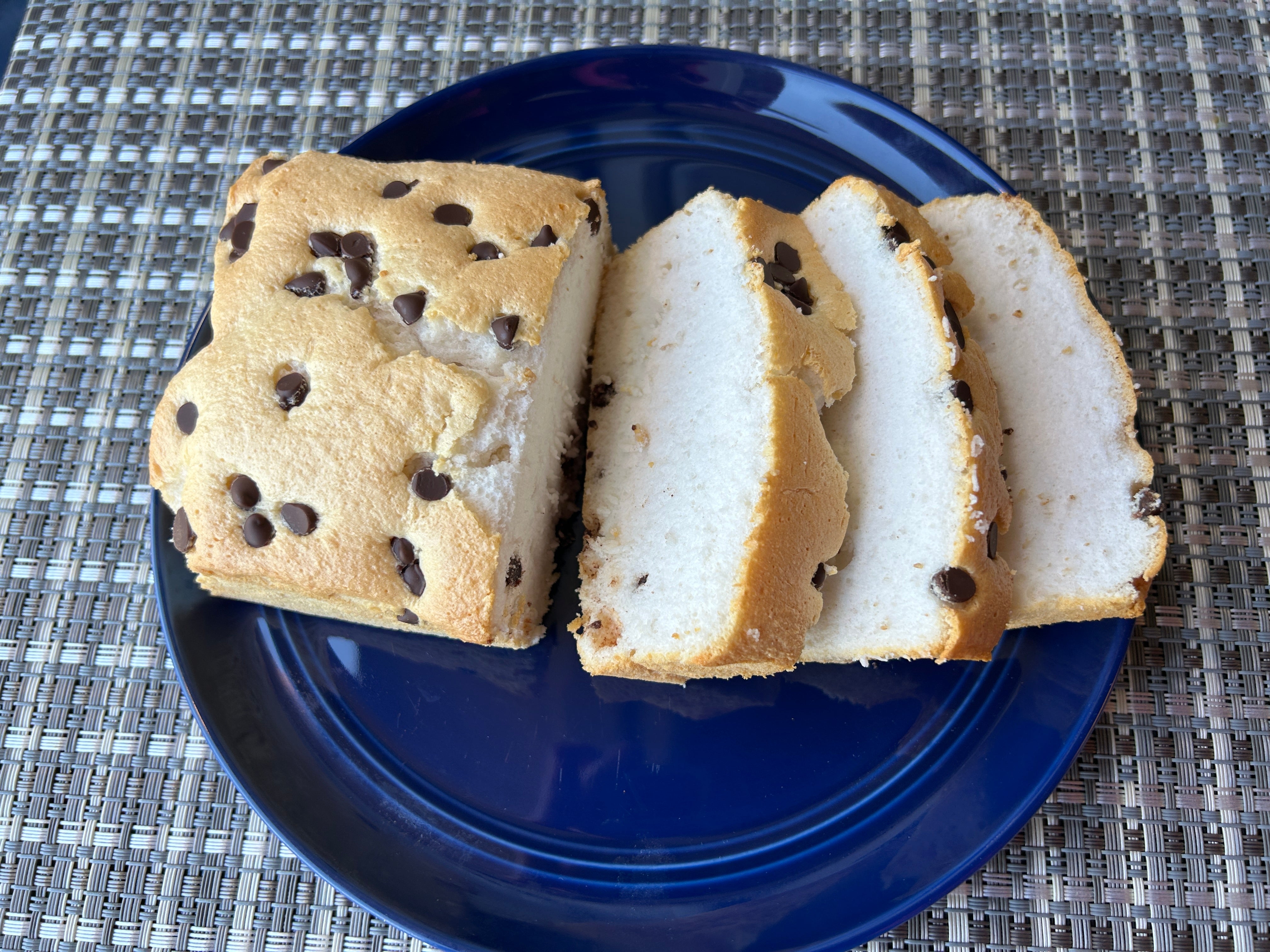 Vegan Angel Food Cake Loaf