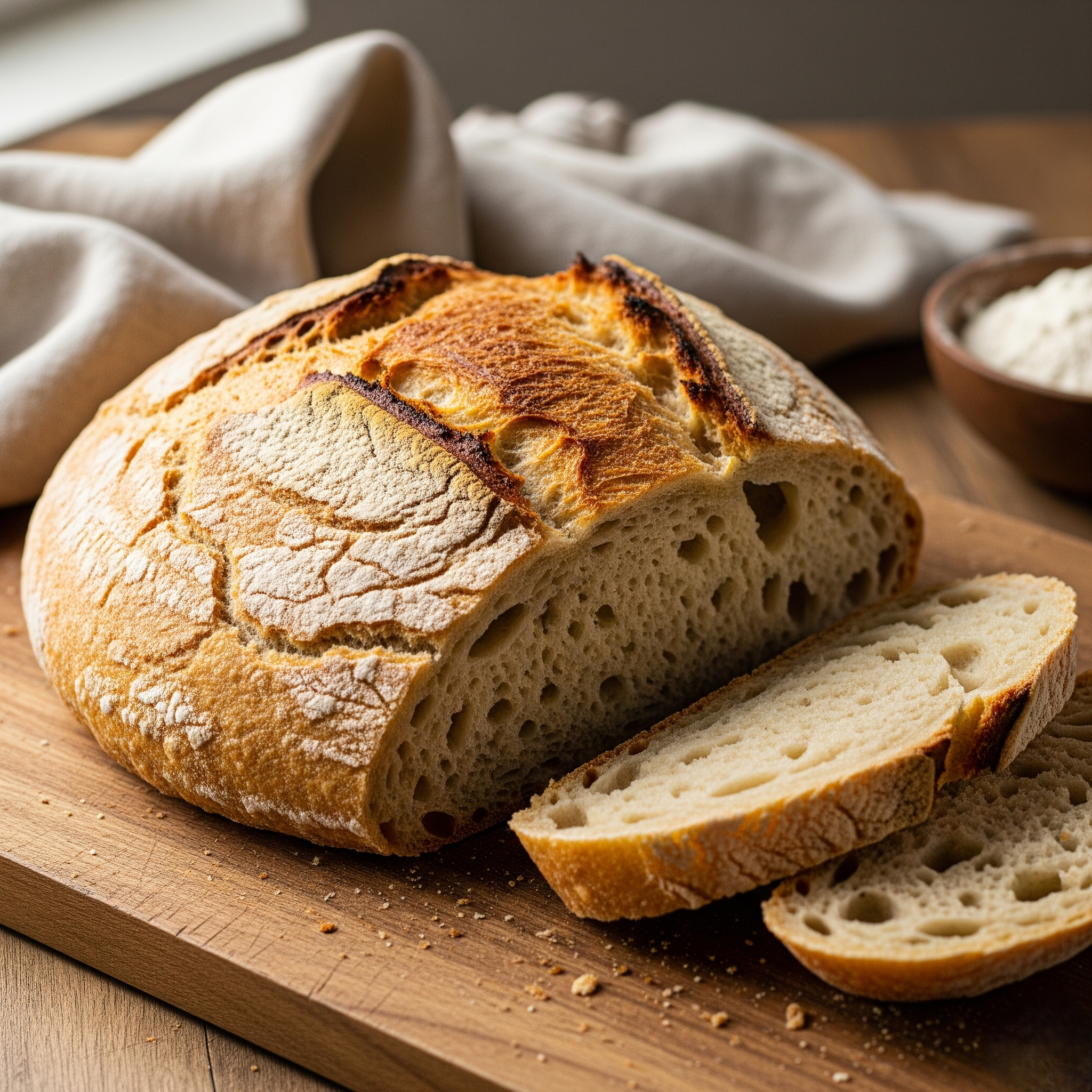 Easy No-Knead Bread