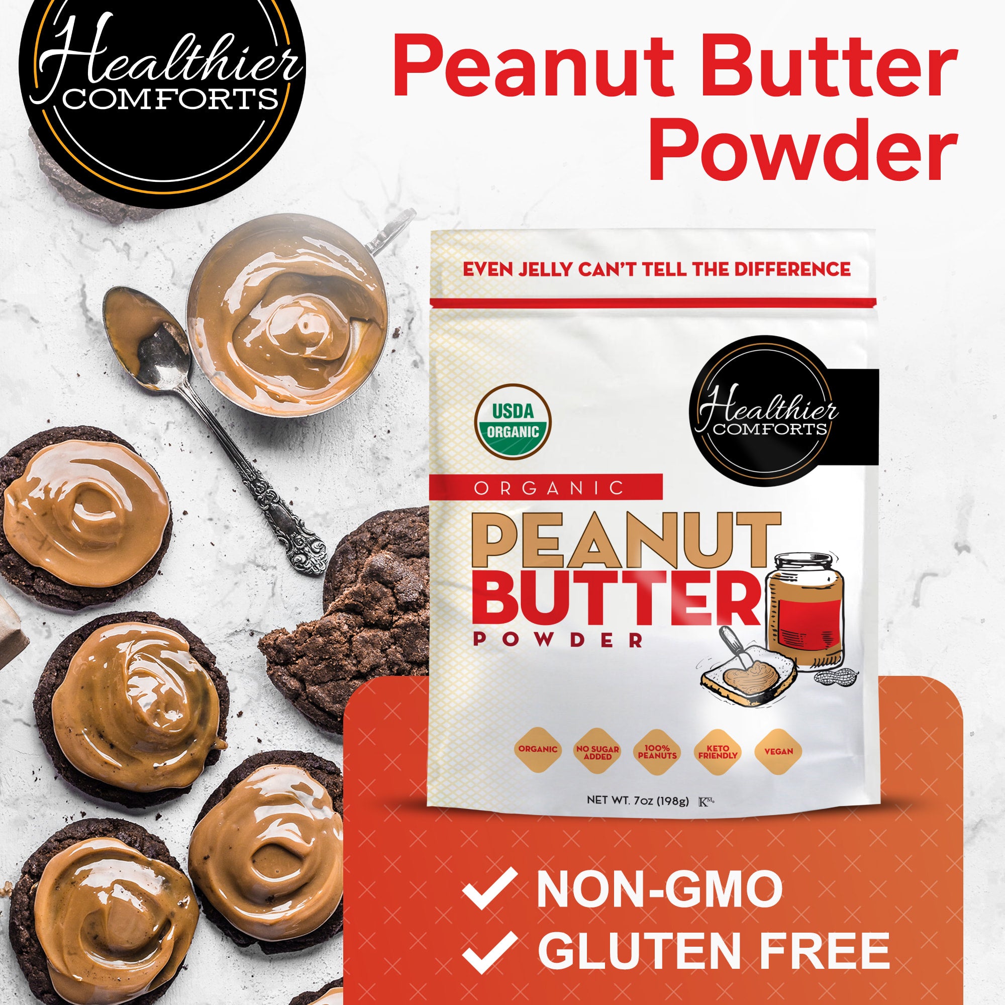 Organic Peanut Butter Powder