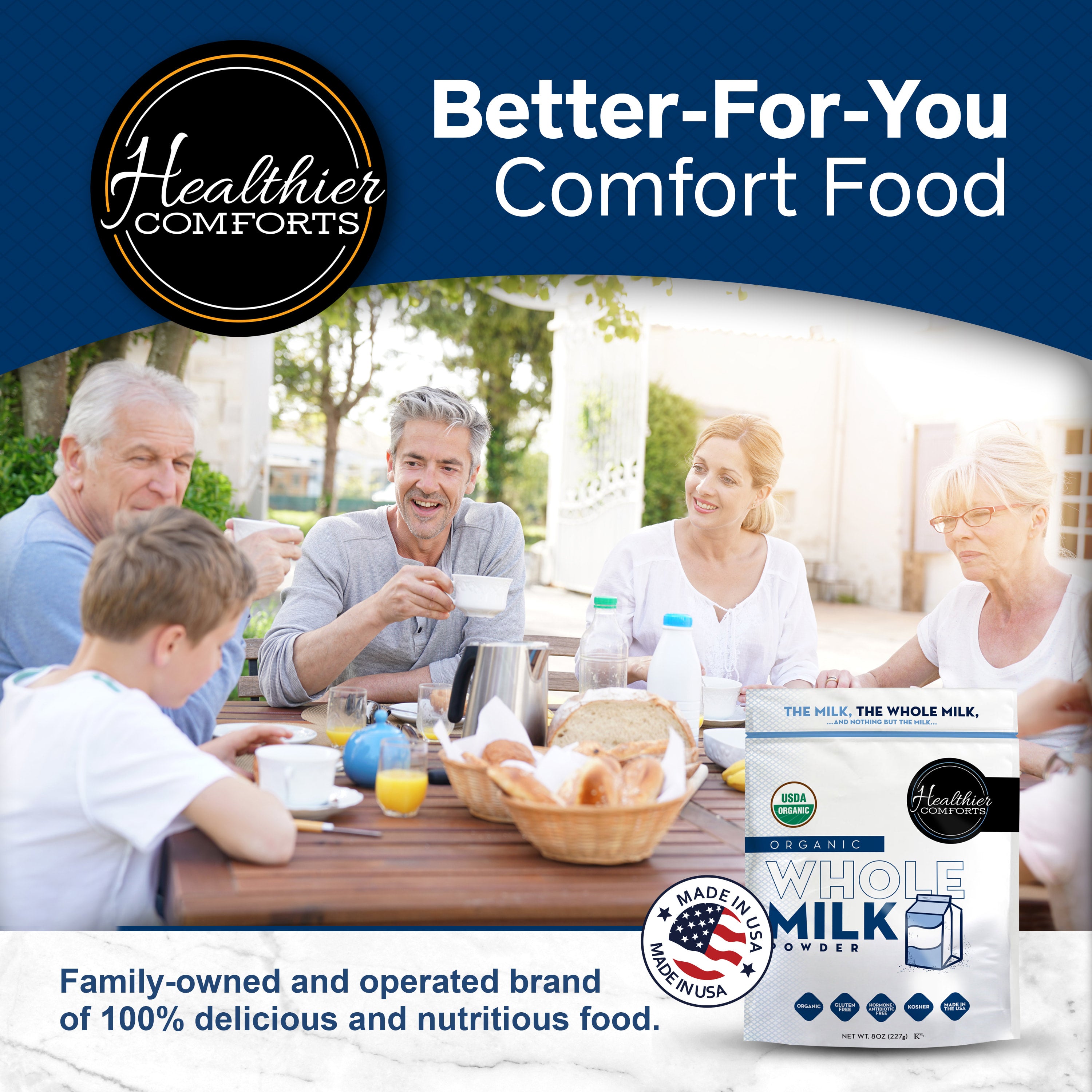 Organic Whole Milk Powder