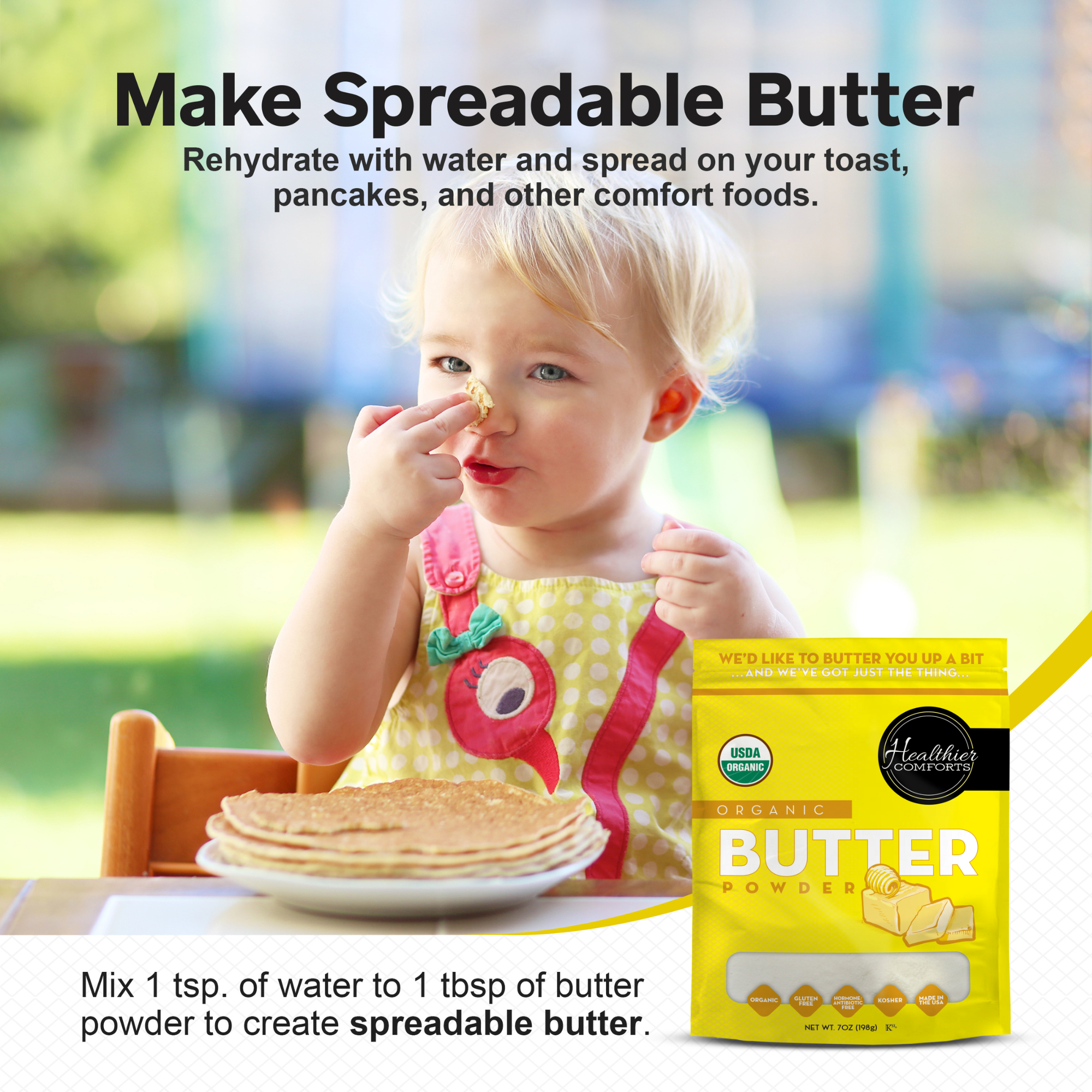 Organic Butter Powder