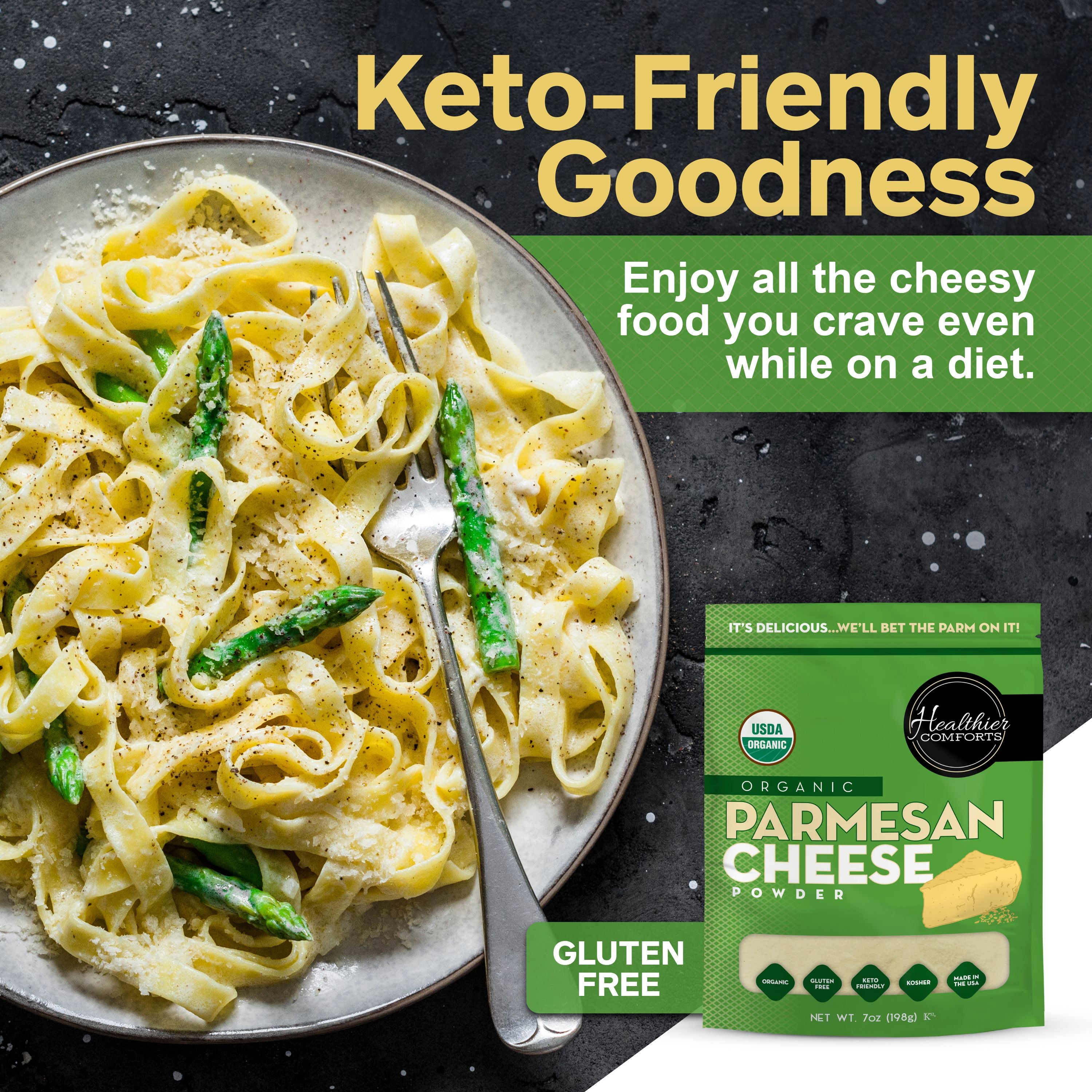 Organic Parmesan Cheese Powder