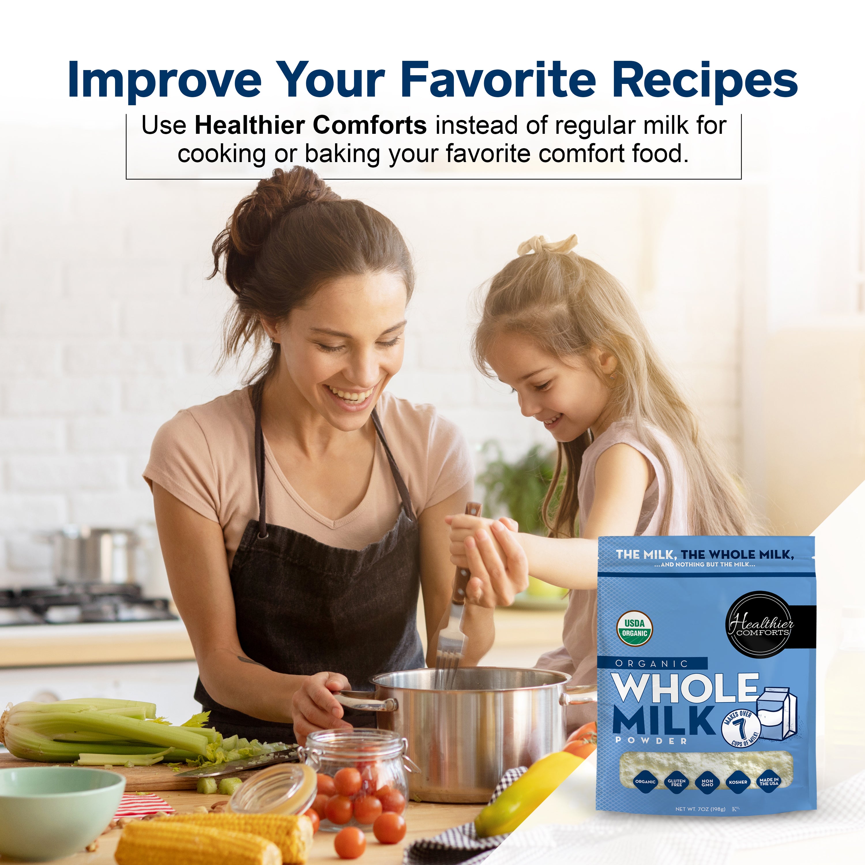 Organic Whole Milk Powder