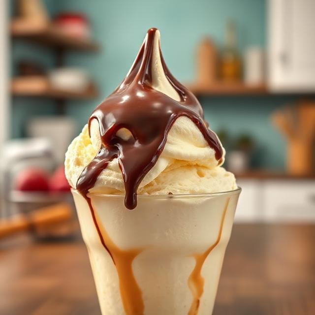 homemade ice cream using whole milk powder