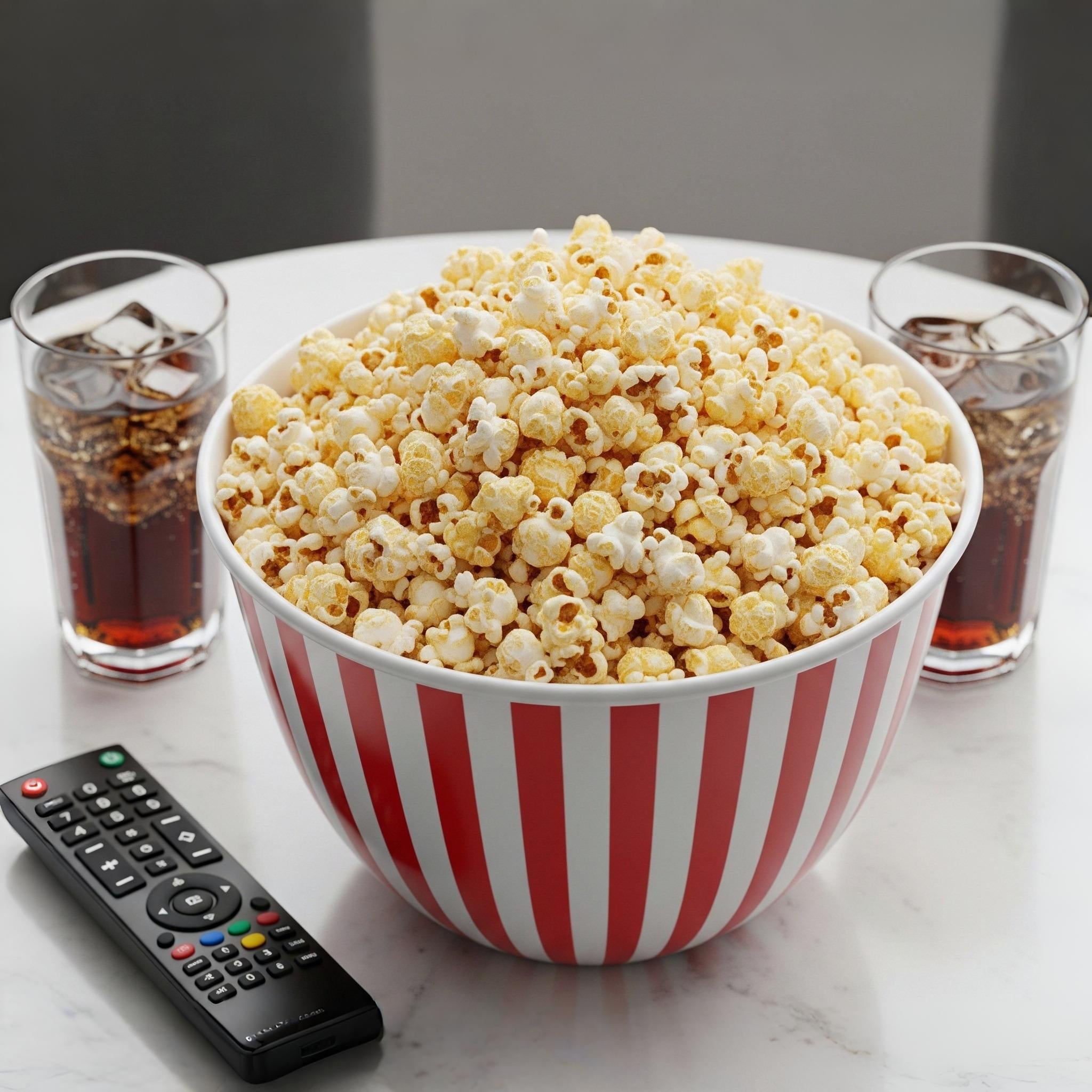 ultra-buttery popcorn using organic butter powder