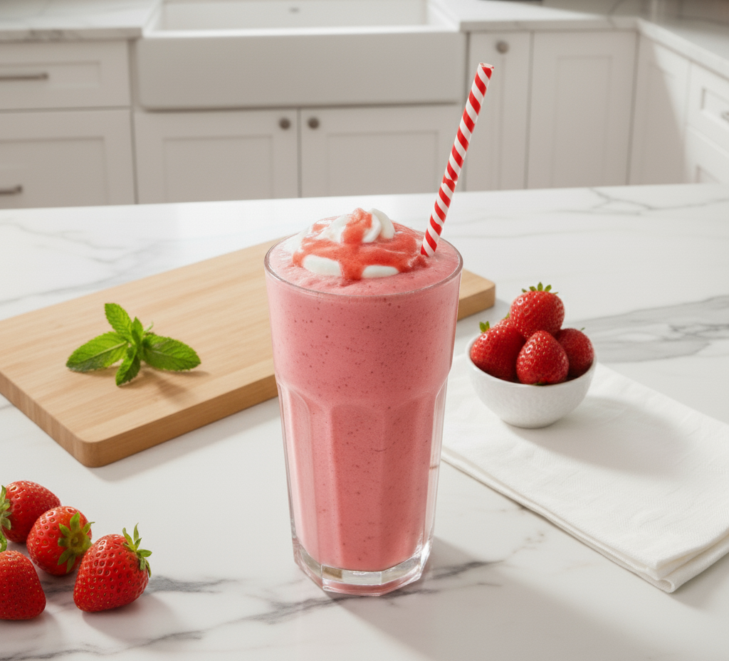Strawberry Protein Smoothie