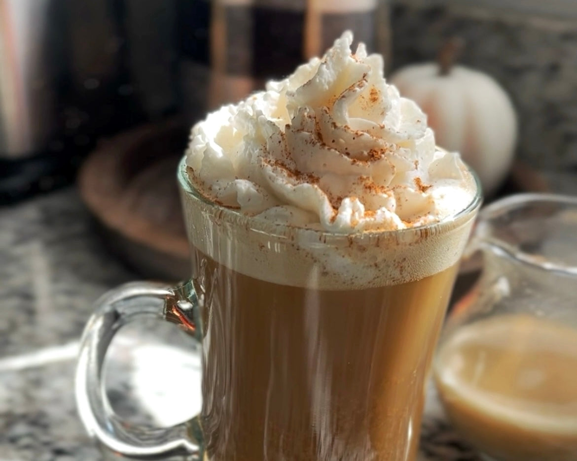 vegan pumpkin spice latte