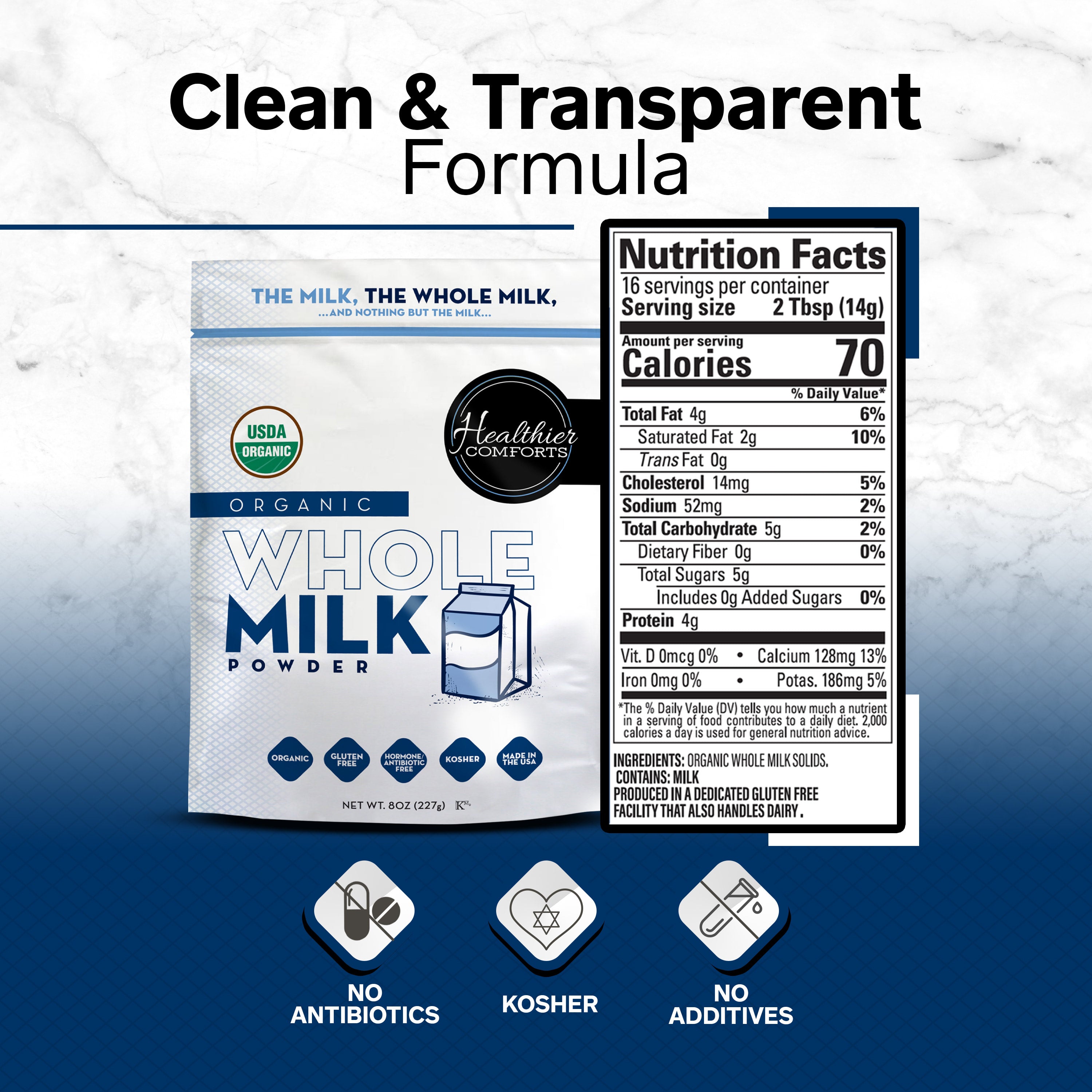 Organic Whole Milk Powder