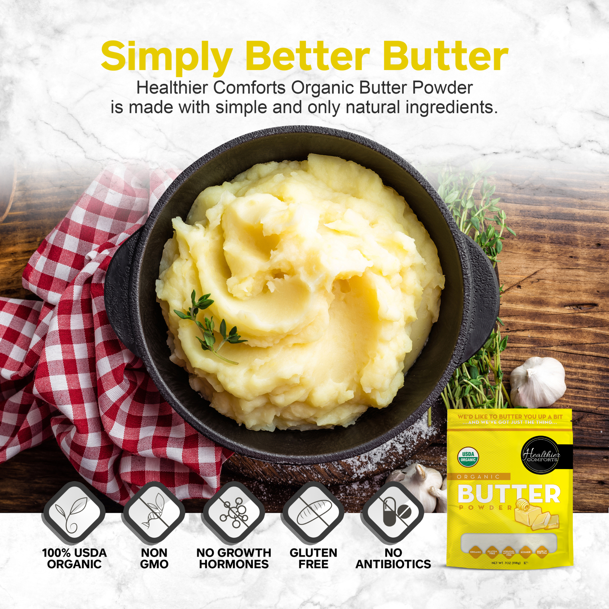Organic Butter Powder