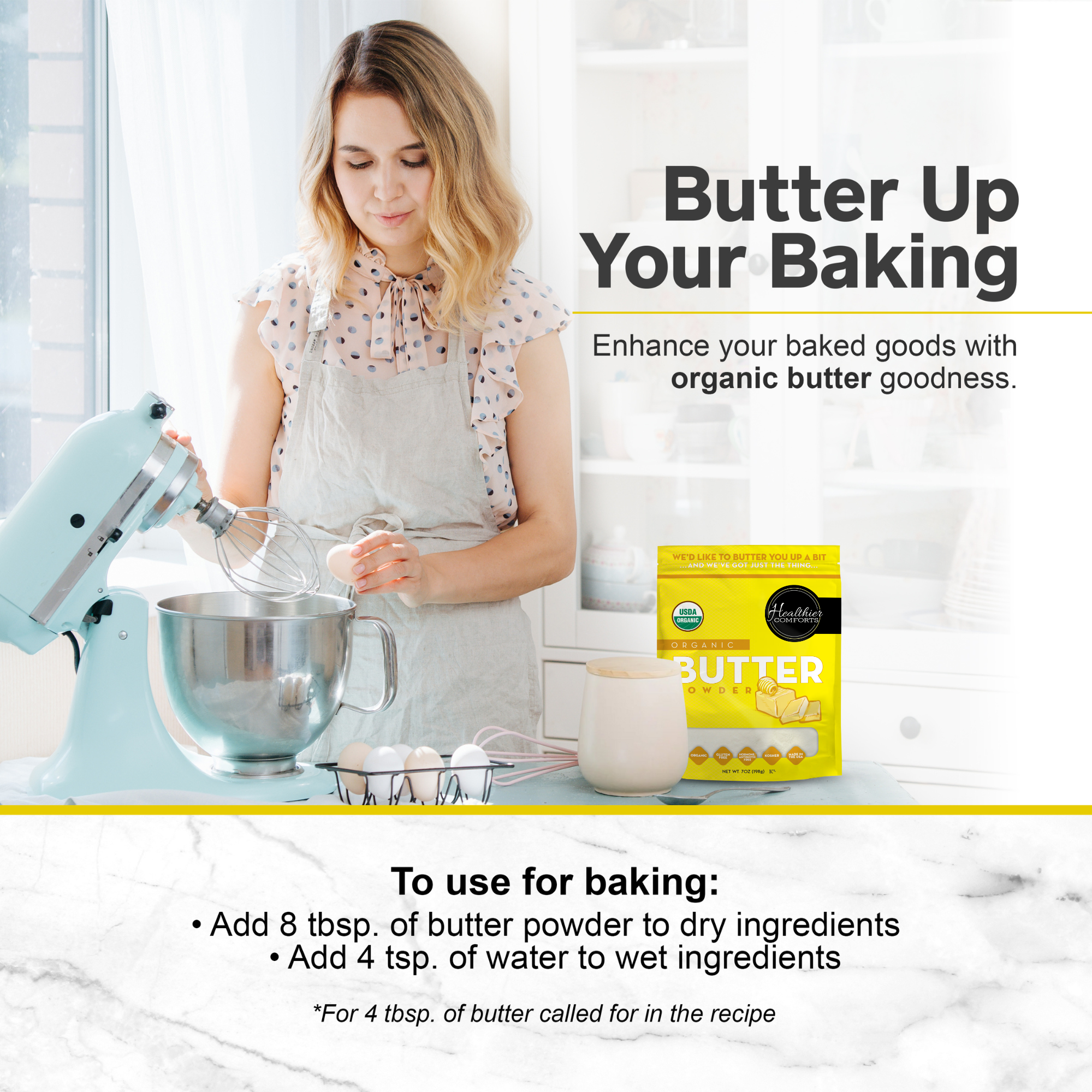 Organic Butter Powder
