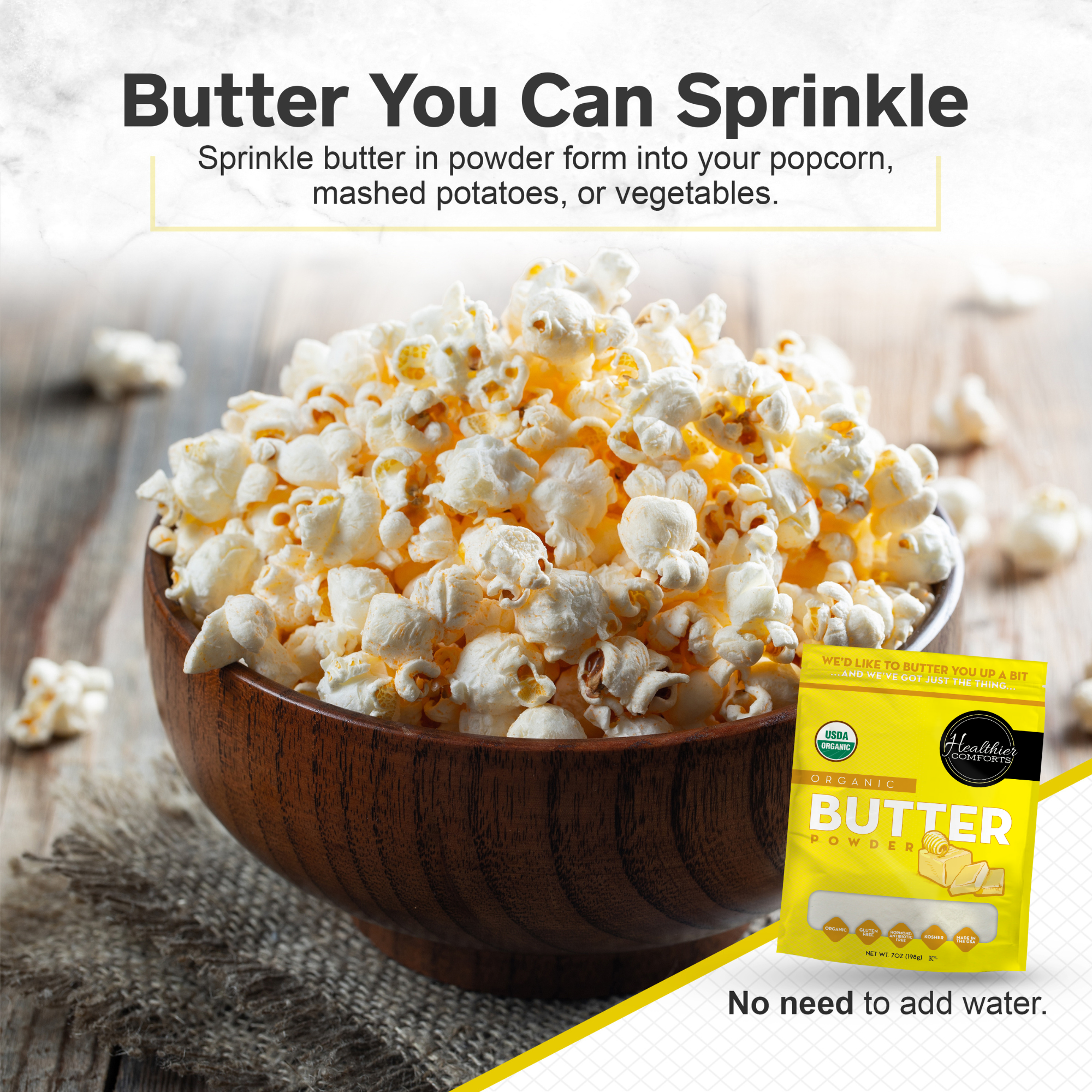 Organic Butter Powder
