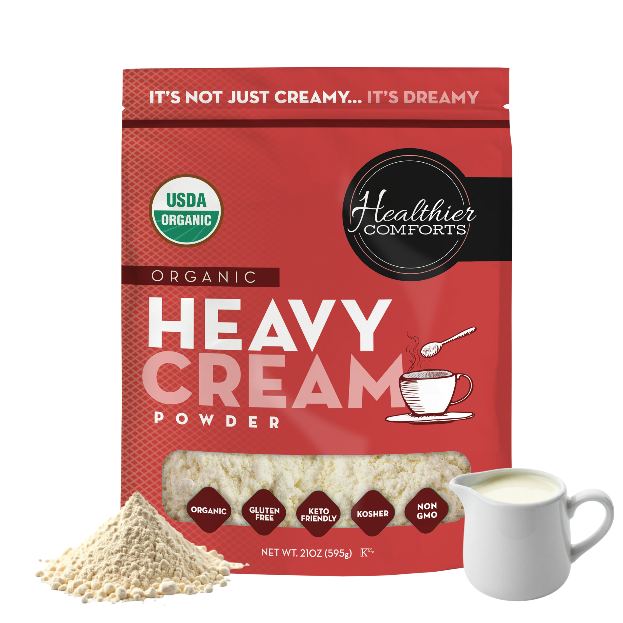 Organic Heavy Cream Powder