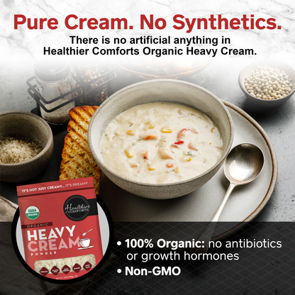 Organic Heavy Cream Powder