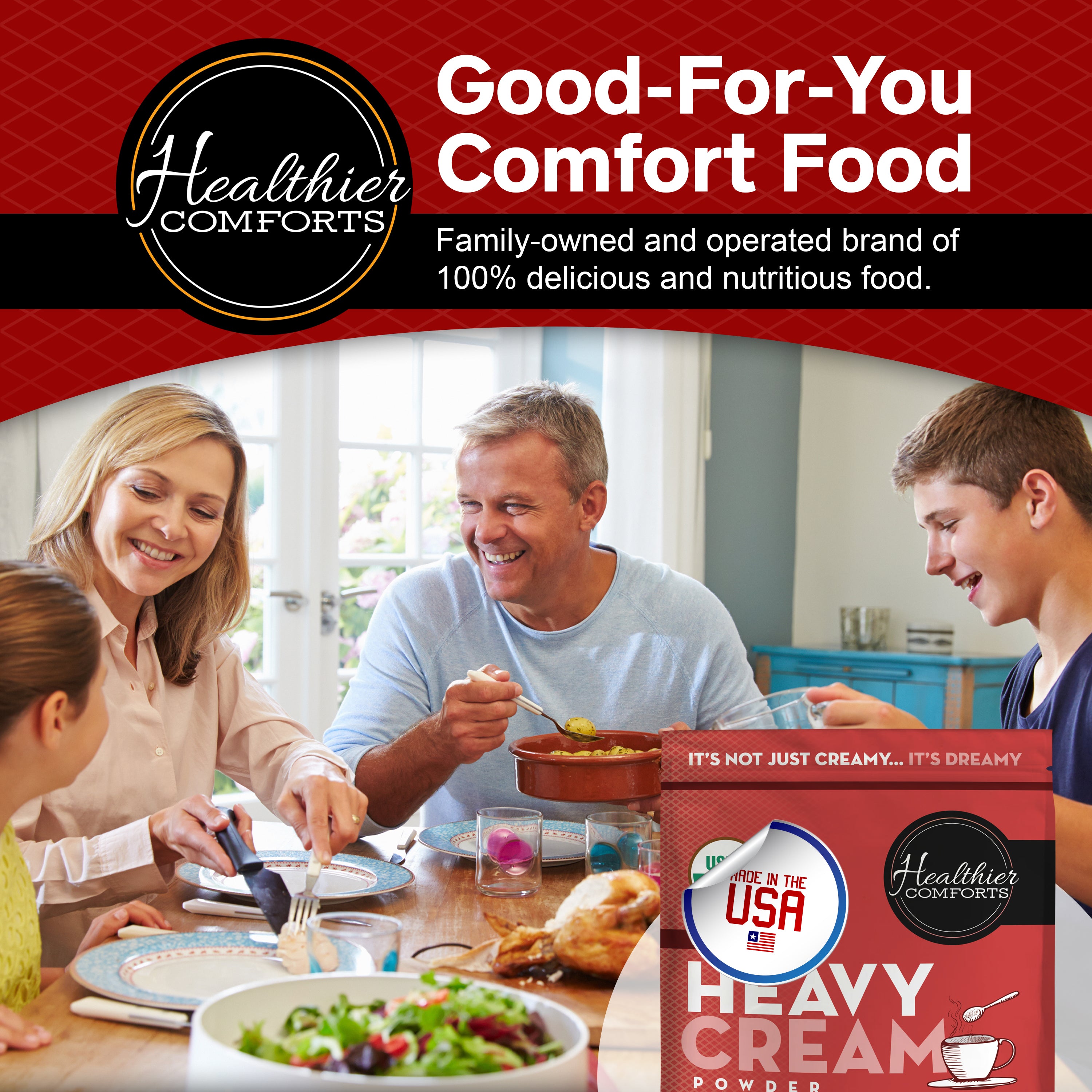 Organic Heavy Cream Powder