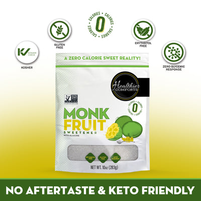 Monk Fruit Sweetener with Allulose