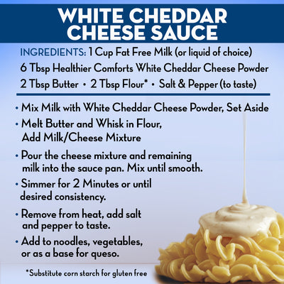 Cheddar Cheese Powder (White)