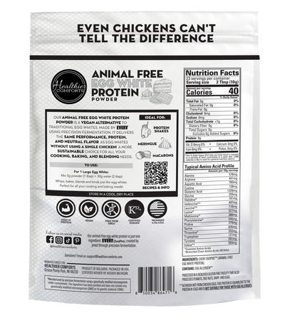Animal-Free Egg White Protein Powder