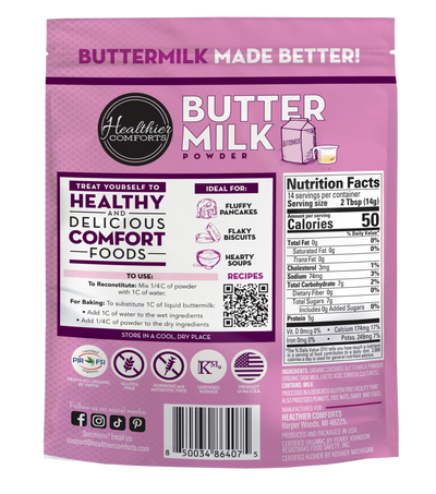Organic Buttermilk Powder