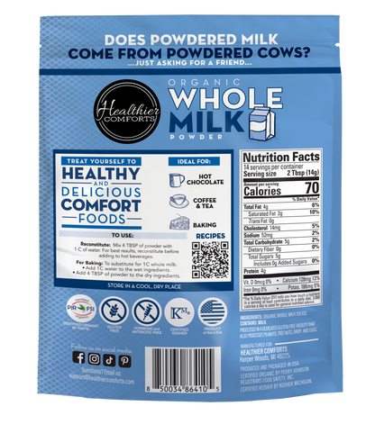 Organic Whole Milk Powder