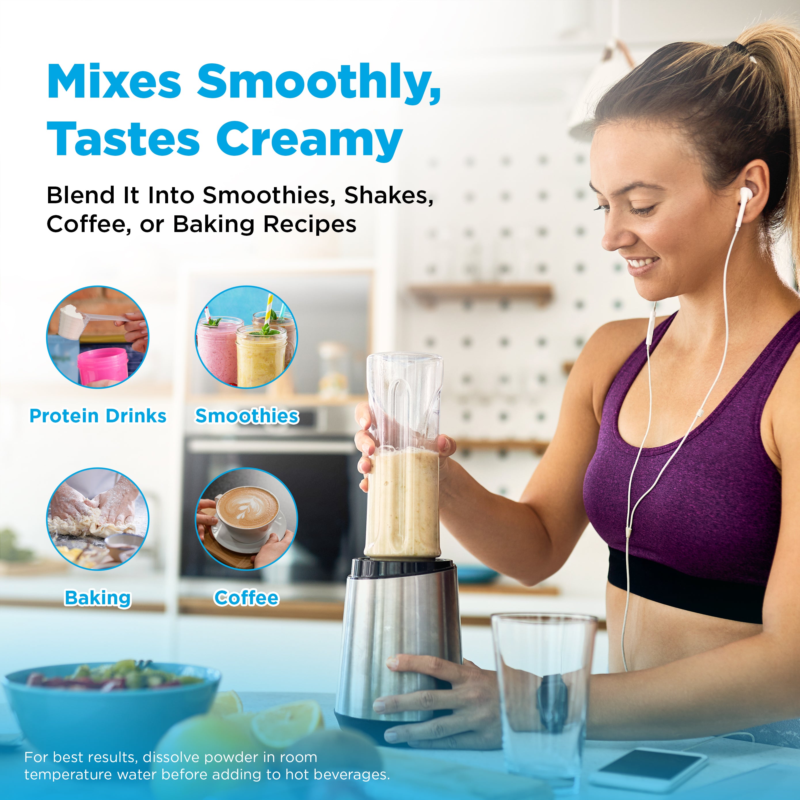 Lactose Free Milk Protein Concentrate Powder (Unflavored)