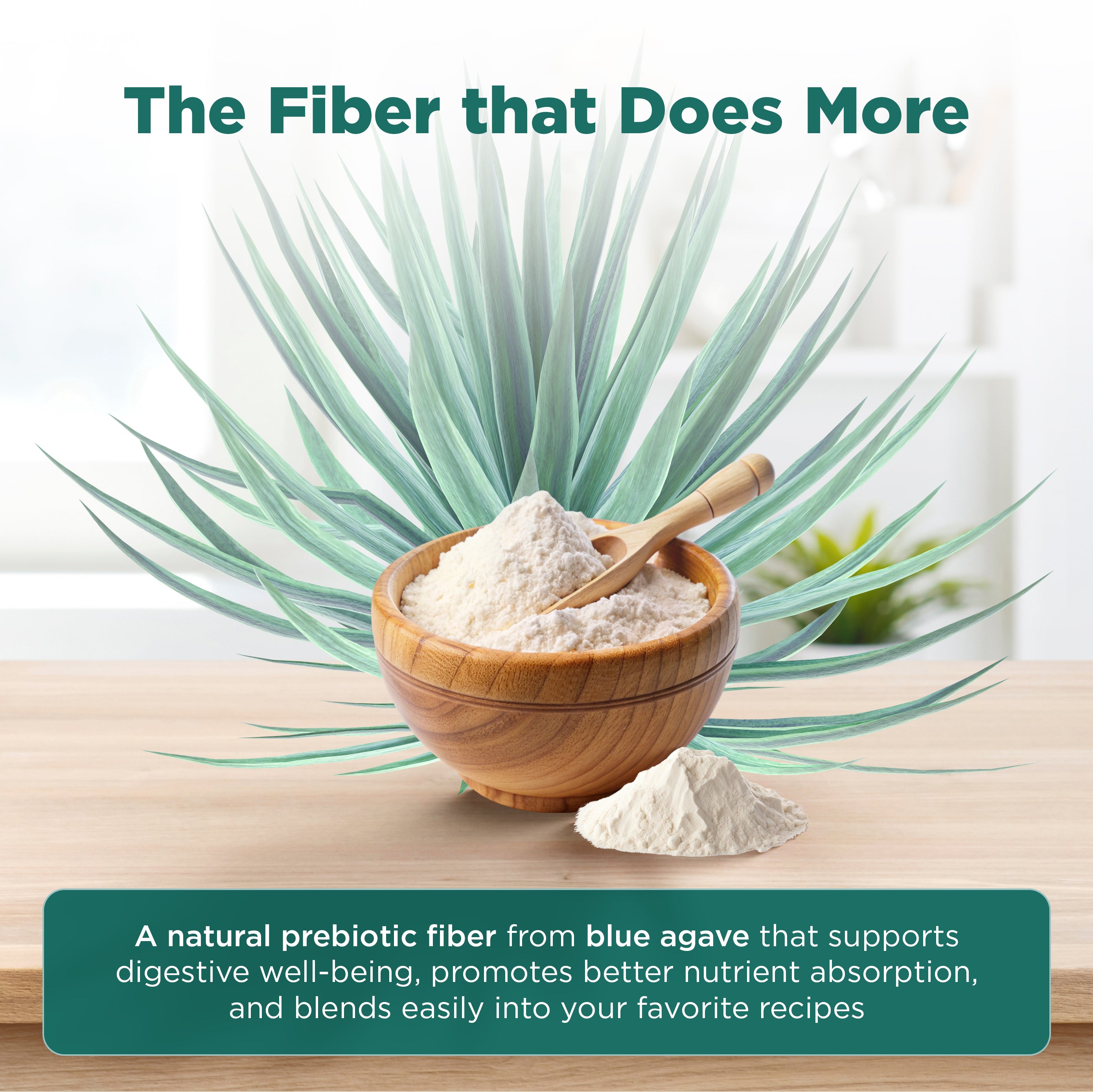 Organic Agave Inulin Powder