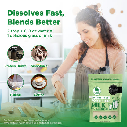 Lactose Free Fortified Milk Protein Blend