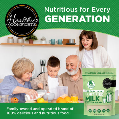 Lactose Free Fortified Milk Protein Blend