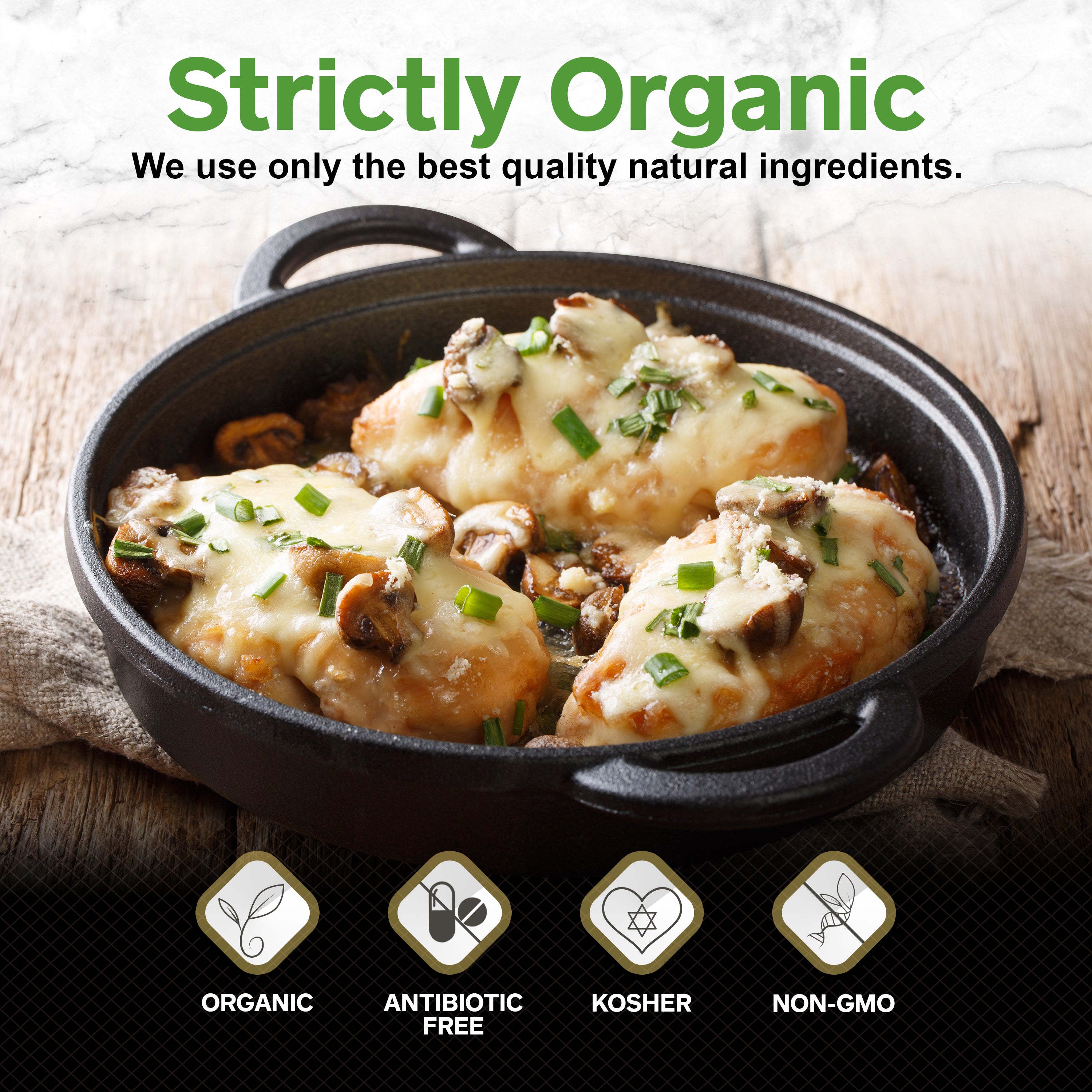 Organic Parmesan Cheese Powder