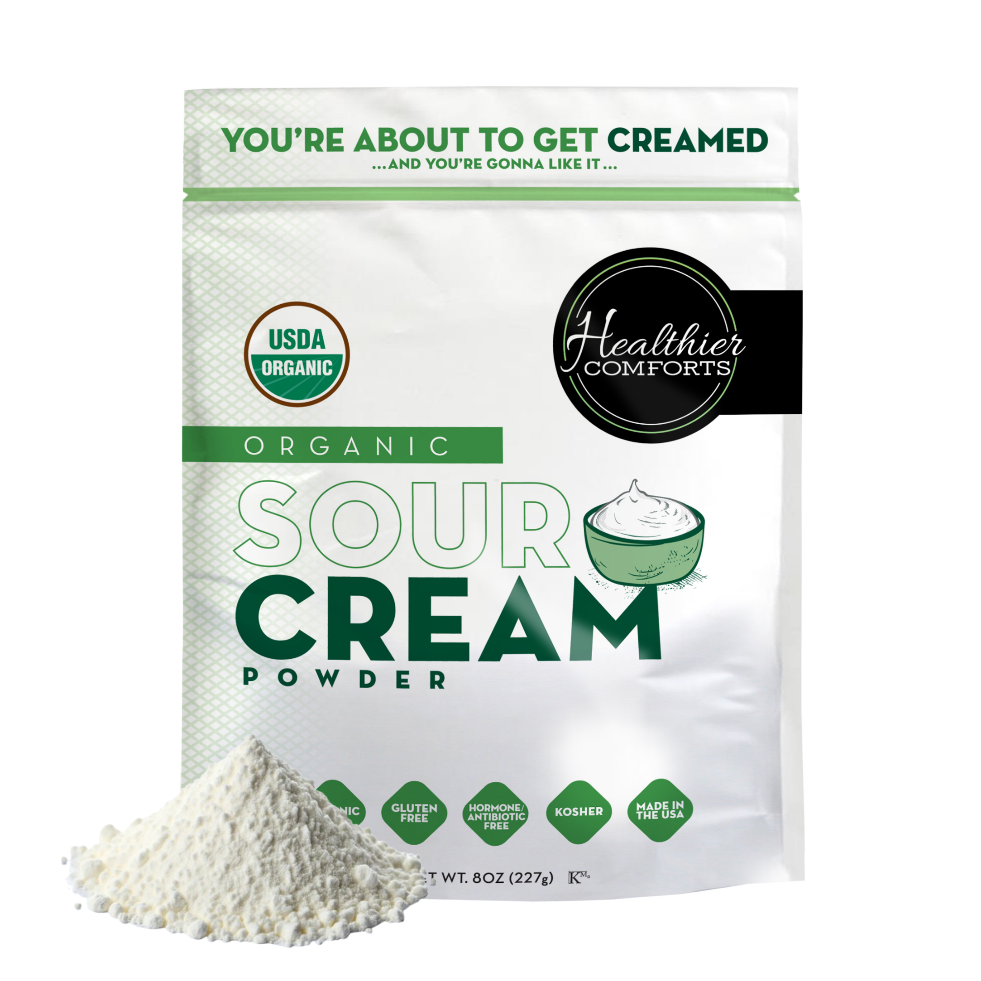 Healthier Comforts Organic Sour Cream Powder