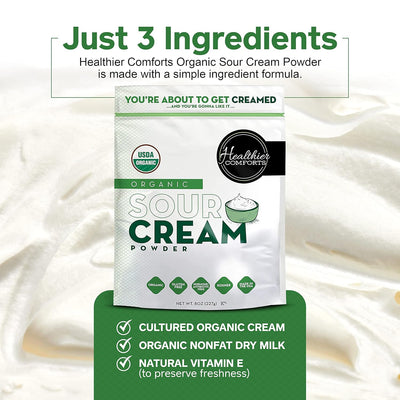 Organic Sour Cream Powder