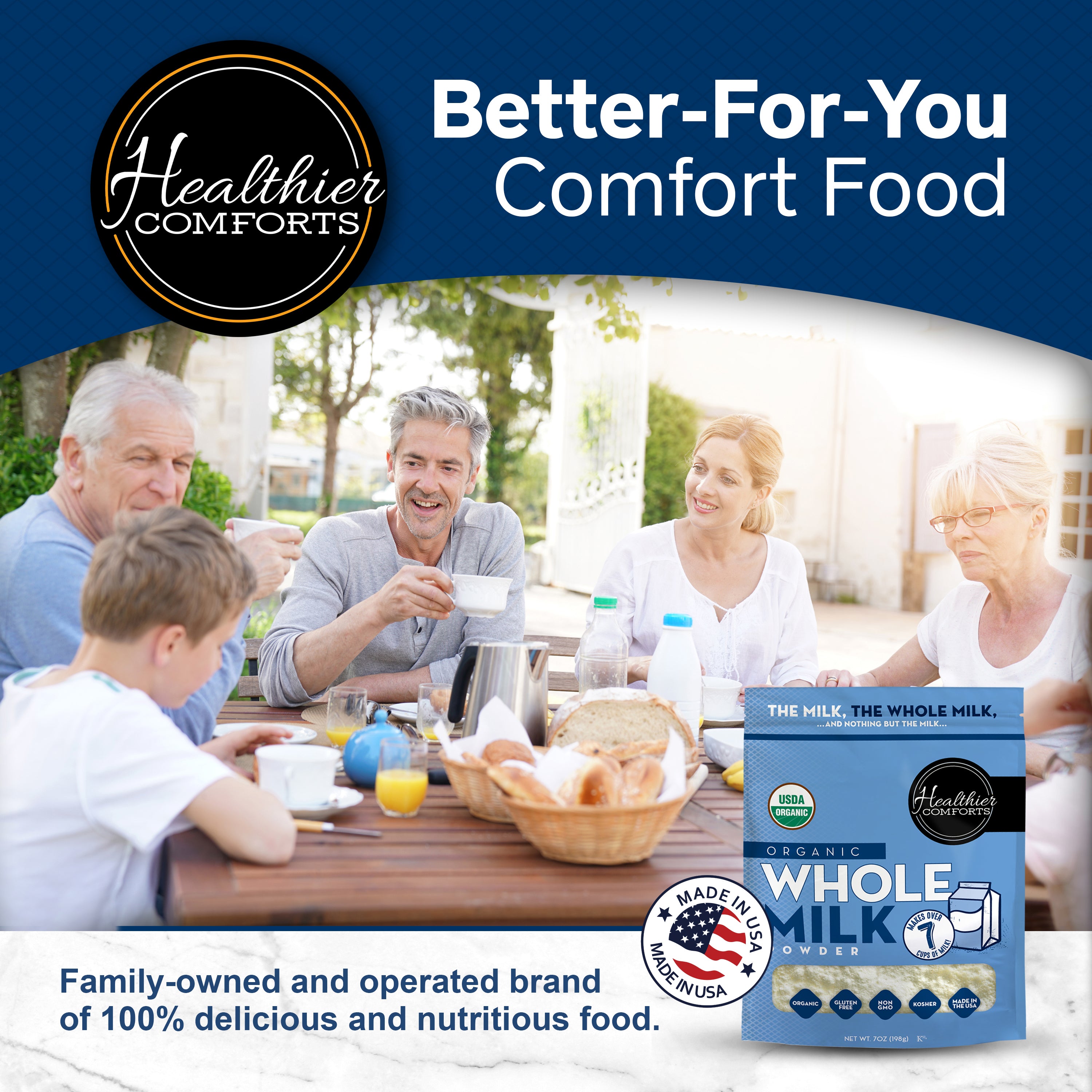 Organic Whole Milk Powder