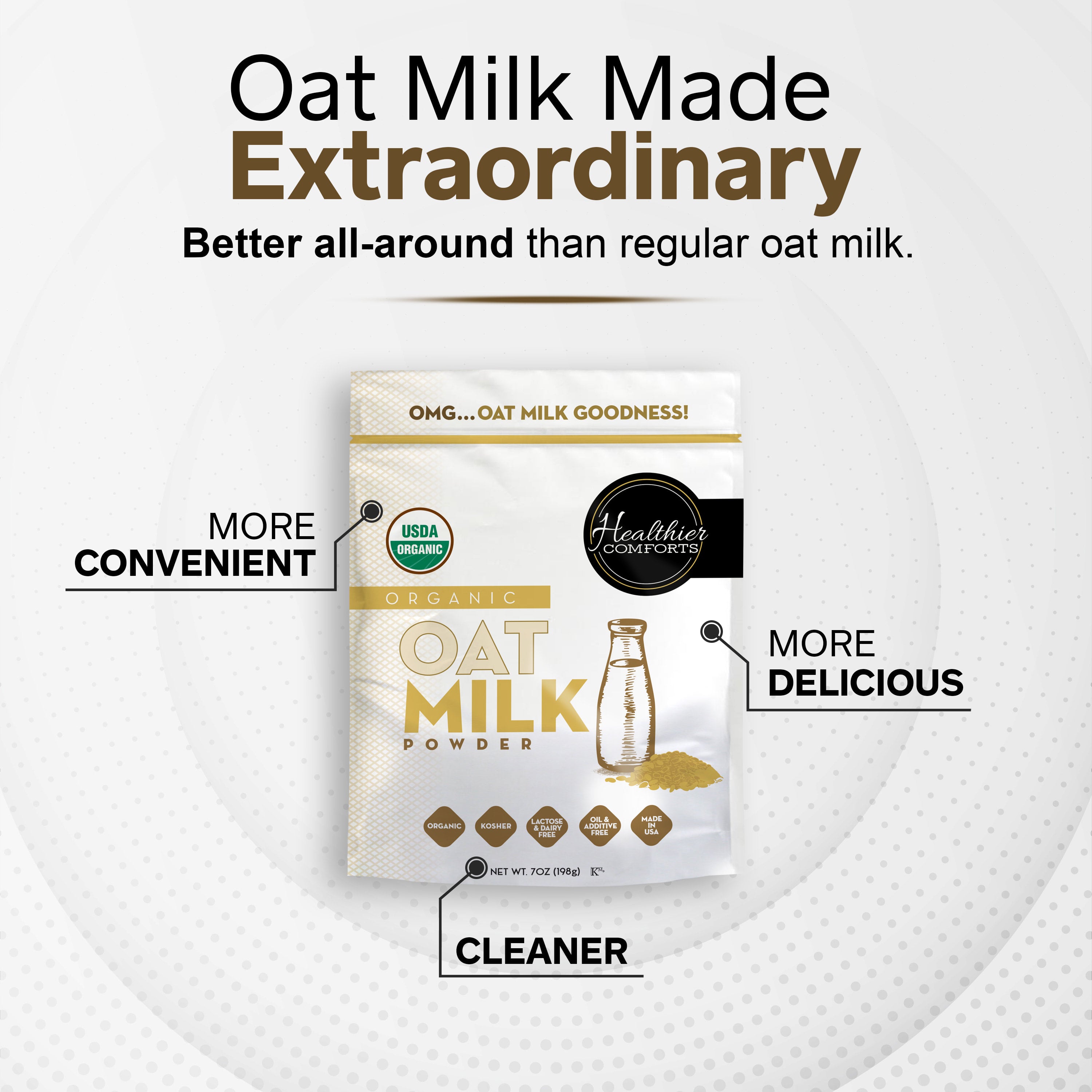 Organic Oat Milk Powder